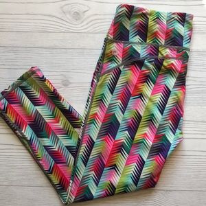 Fabletics pattered capris